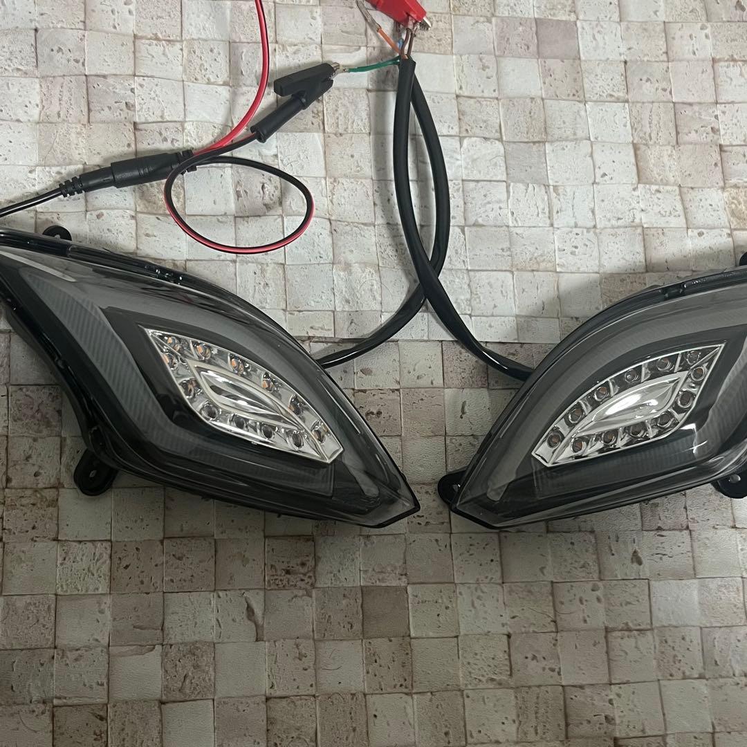 シグナス 3型 電装堂ウィンカー RED ドラゴンアイ