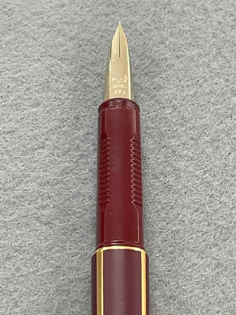 PILOT 万年筆 14K 初期型　クアトロ　ボルドー　89年12月製造
