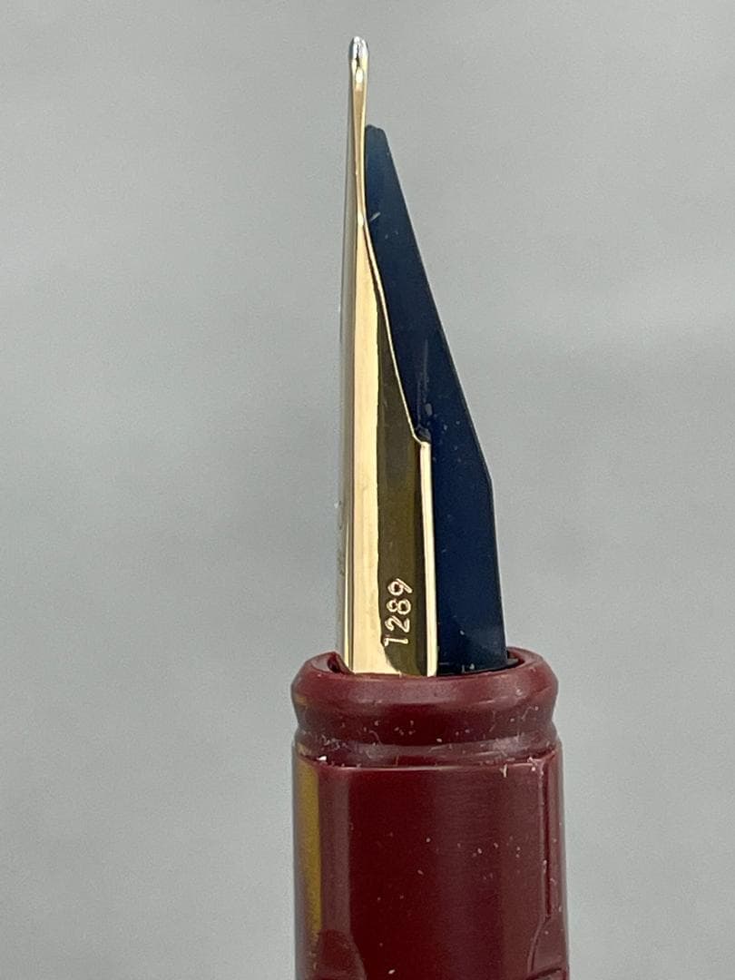 PILOT 万年筆 14K 初期型　クアトロ　ボルドー　89年12月製造