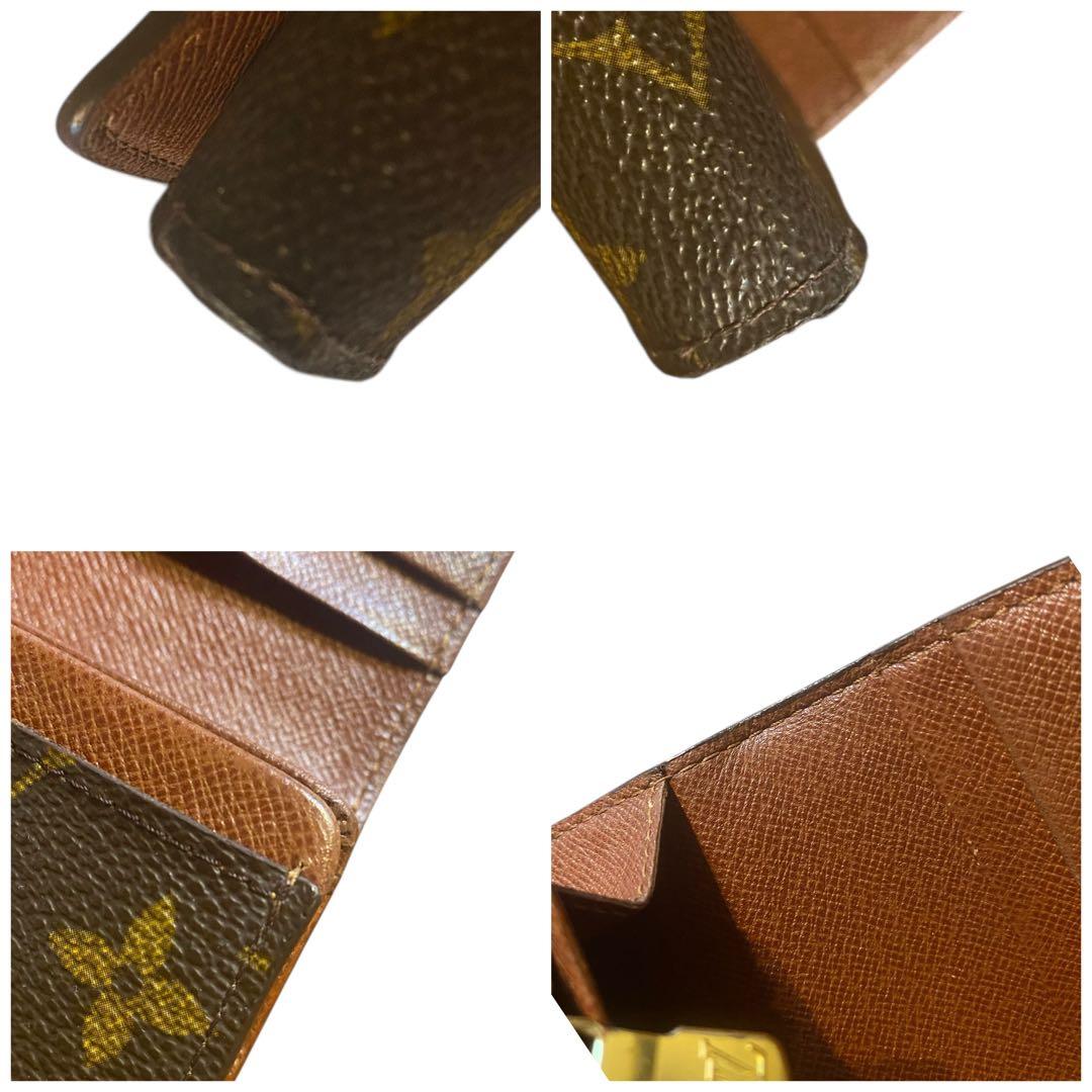 LOUIS VUITTONモノグラム ポルトフォイユ トレゾール L字ファスナー