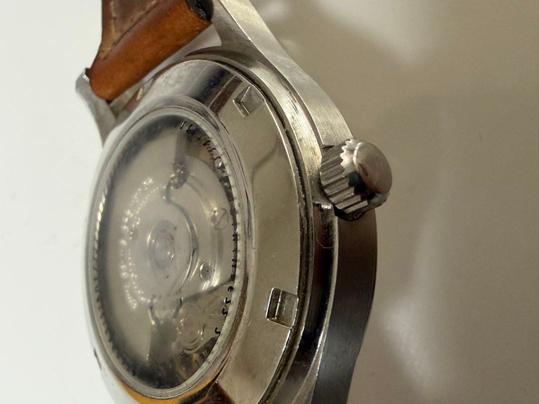 最終値下げ！ハミルトン　カーキ　9721B 自動巻腕時計　白文字盤