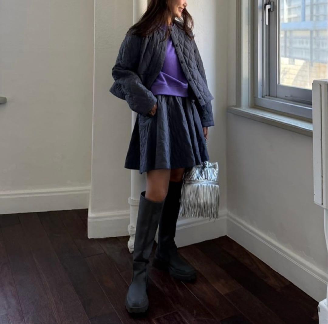 リンカブル　スターキルトキュロット(グレー )