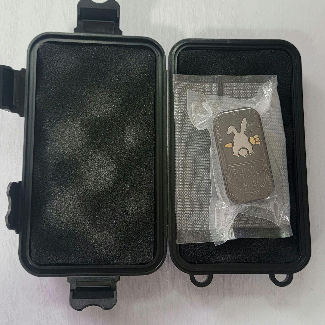 レア色 新品 フィジェットトイ EDC 音叉内蔵 ウサギ 兎 ラビット ブラック