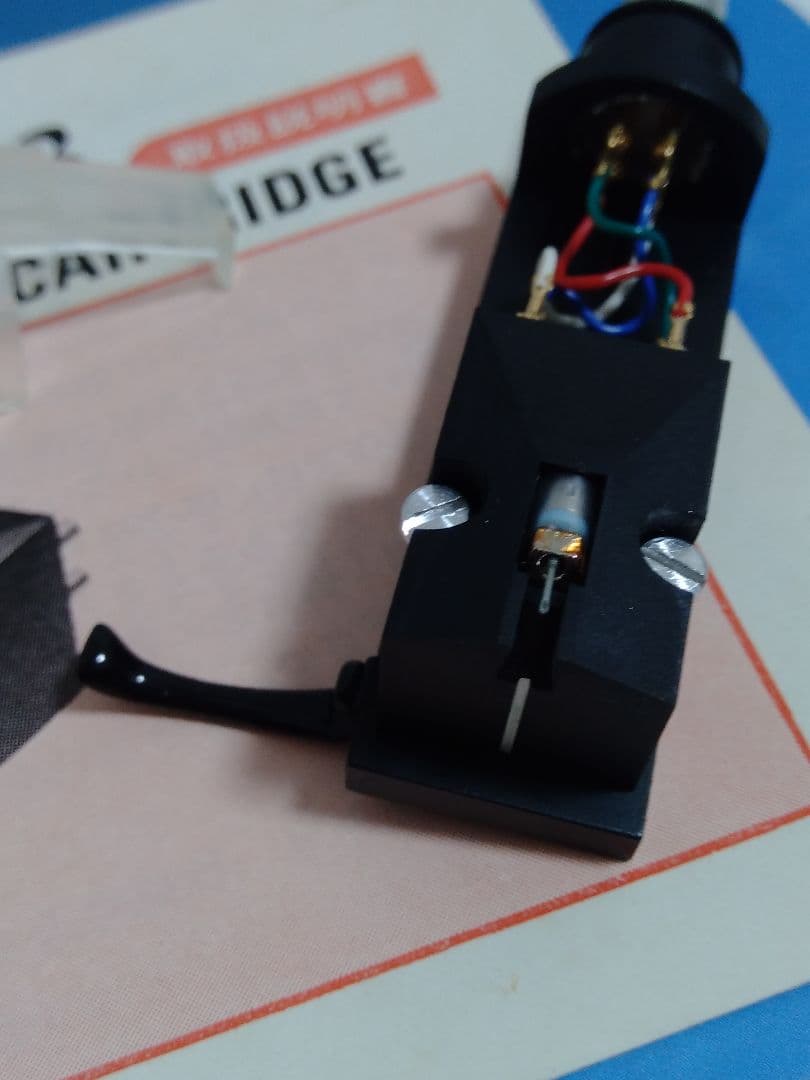 デノン MCカートリッジ DL-103 ヘッドシェルAT-MG10 再生音質優秀