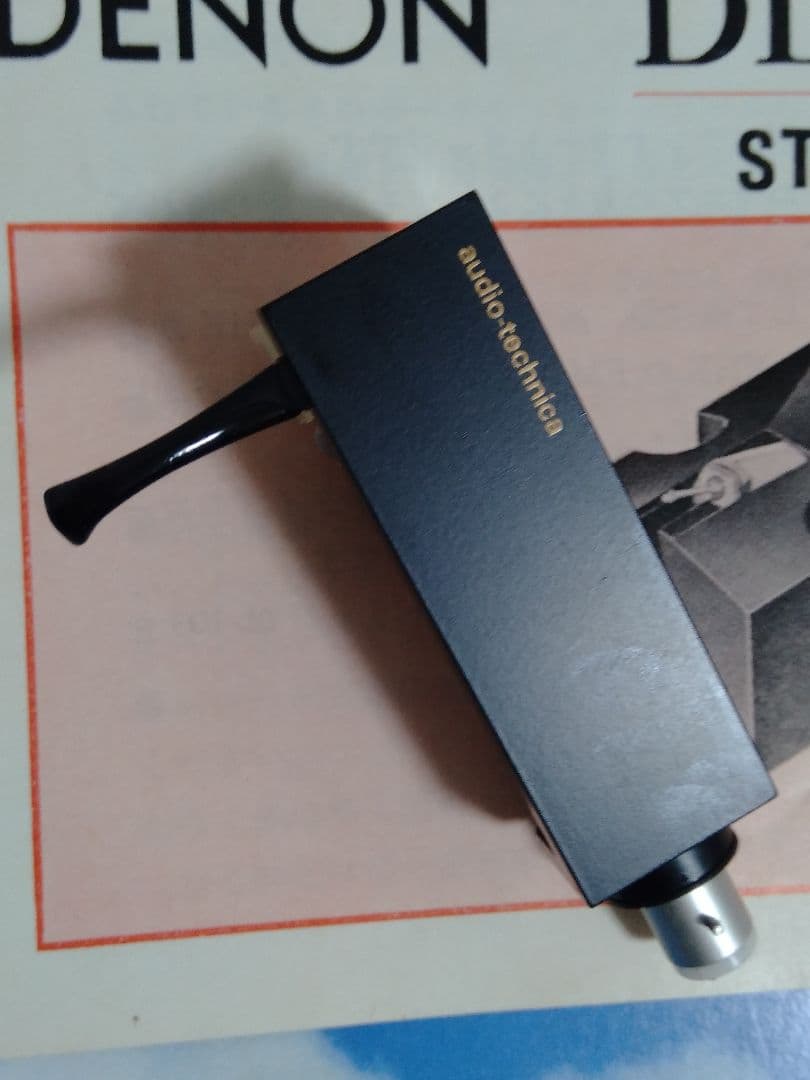 デノン MCカートリッジ DL-103 ヘッドシェルAT-MG10 再生音質優秀