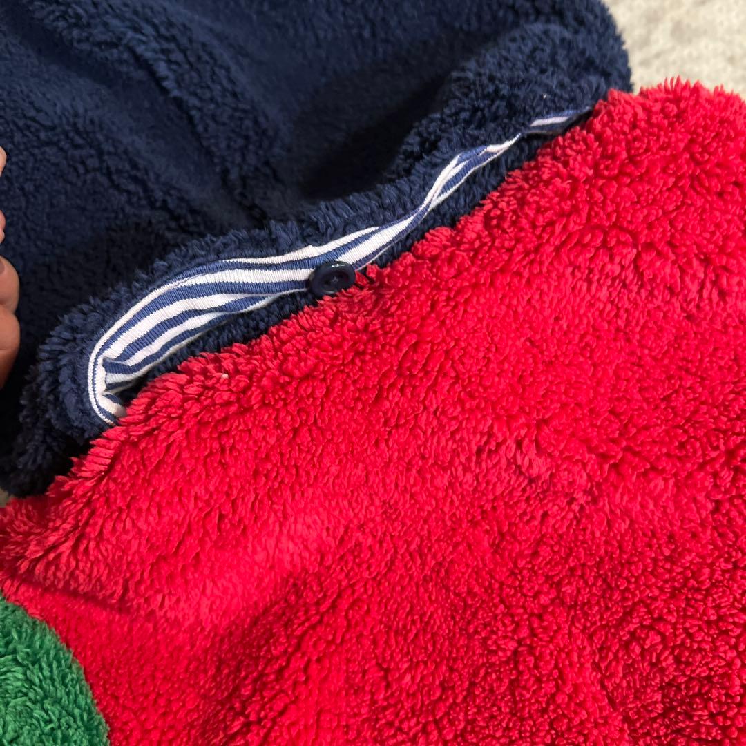 ミキハウス　耳付き　ボアフリースジャンパー　アウター　90