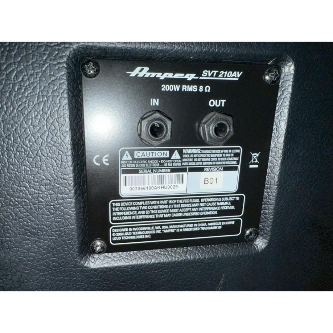 【美品】AMPEG MICRO-VR　SVT210AV ベースアンプセット