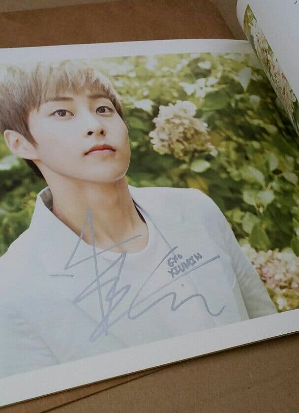 EXO ネイチャーリパブリック パンフレット 直筆サイン入り