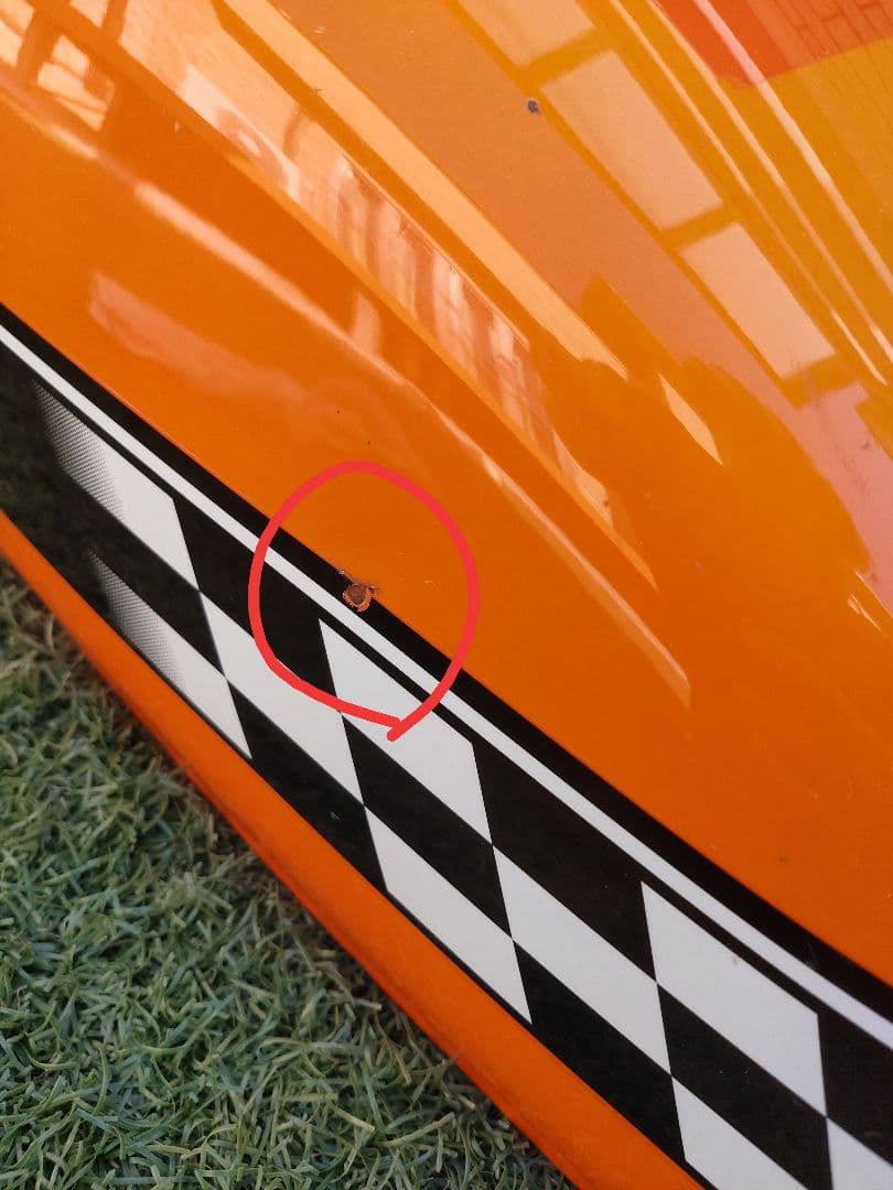 スズキ グラストラッカー ビックボーイ 純正 チェッカーフラッグ タンク