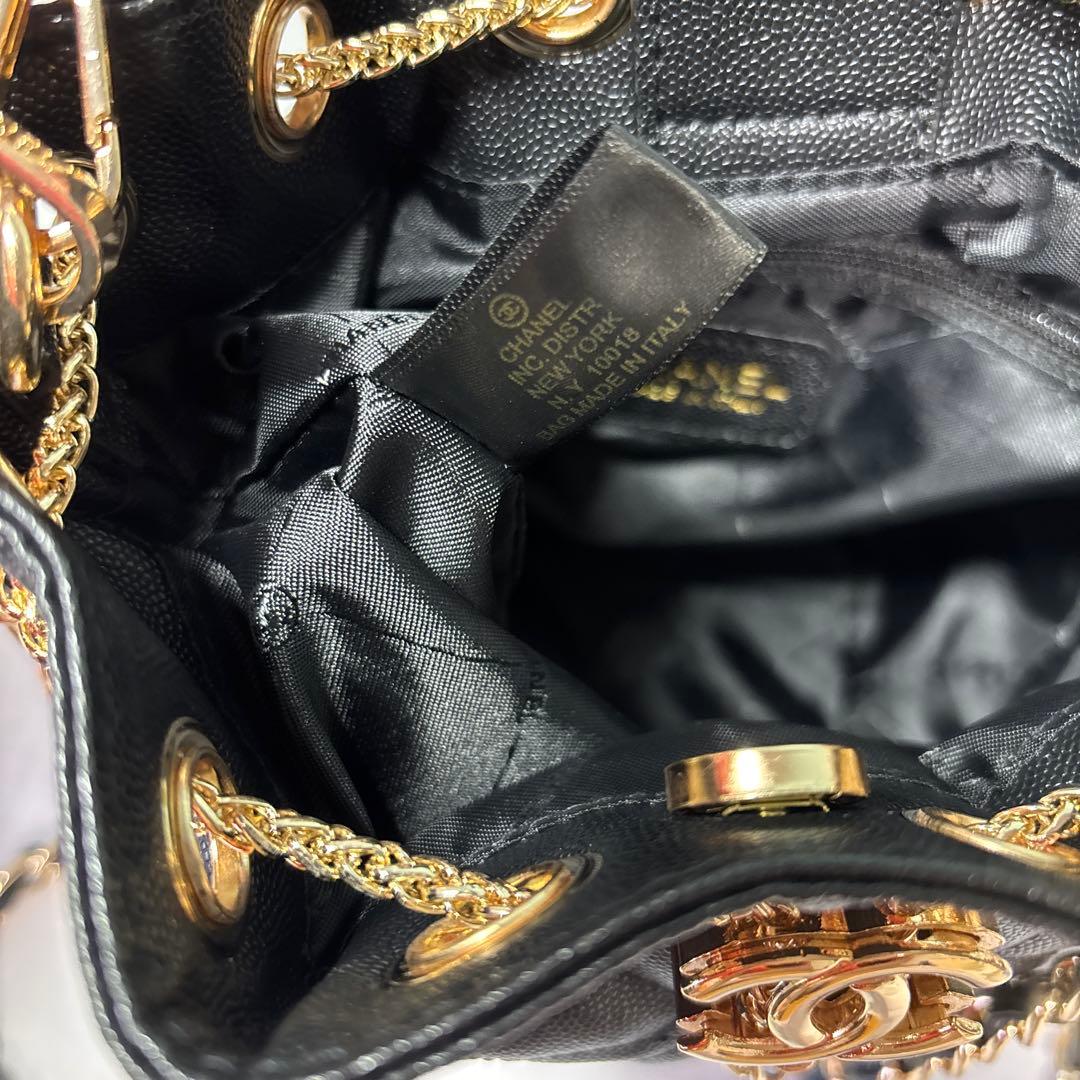 CHANEL MAKEUP キルティングゴールドチェーン 2way