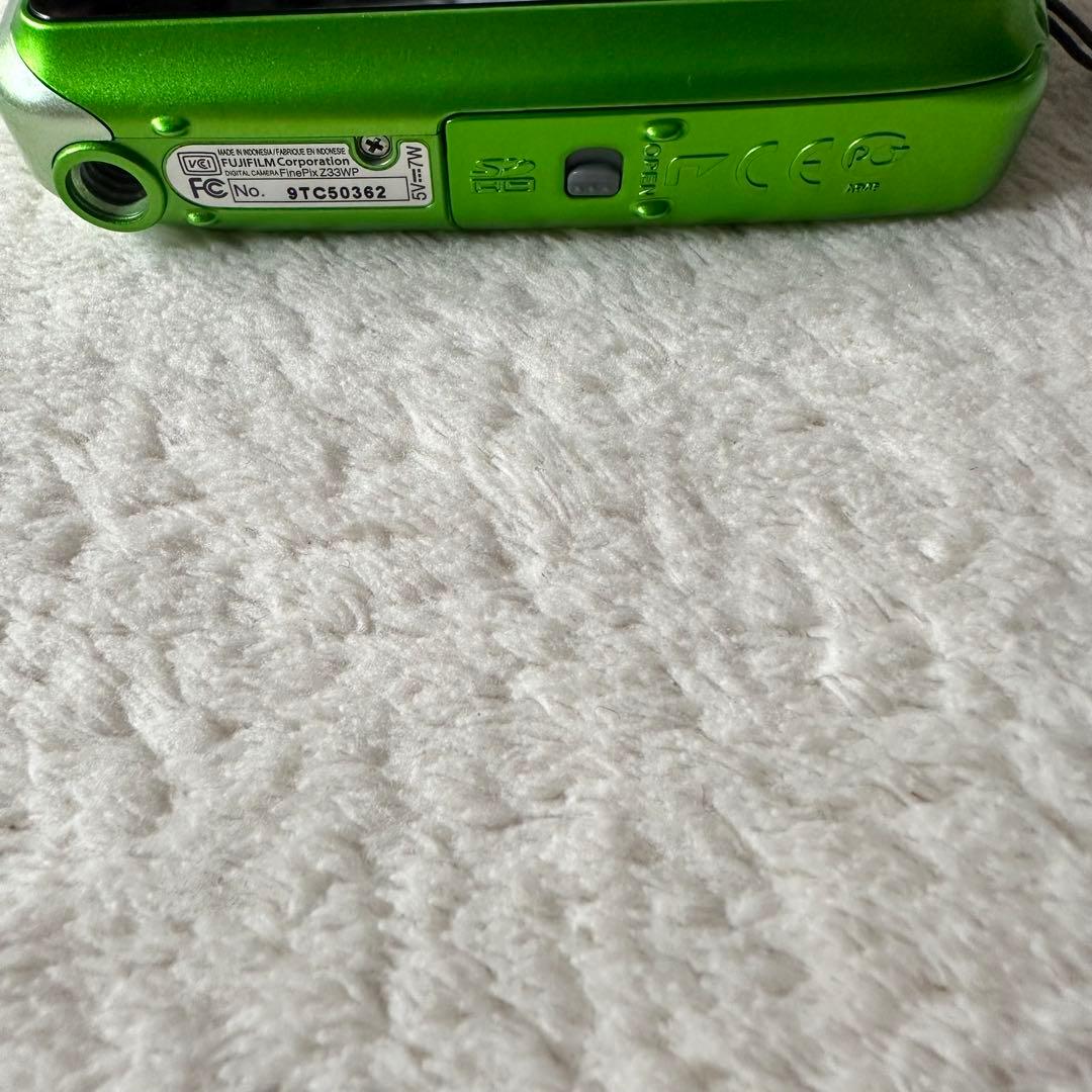 FUJIFILM FinePix Z33WP デジカメ グリーン 緑