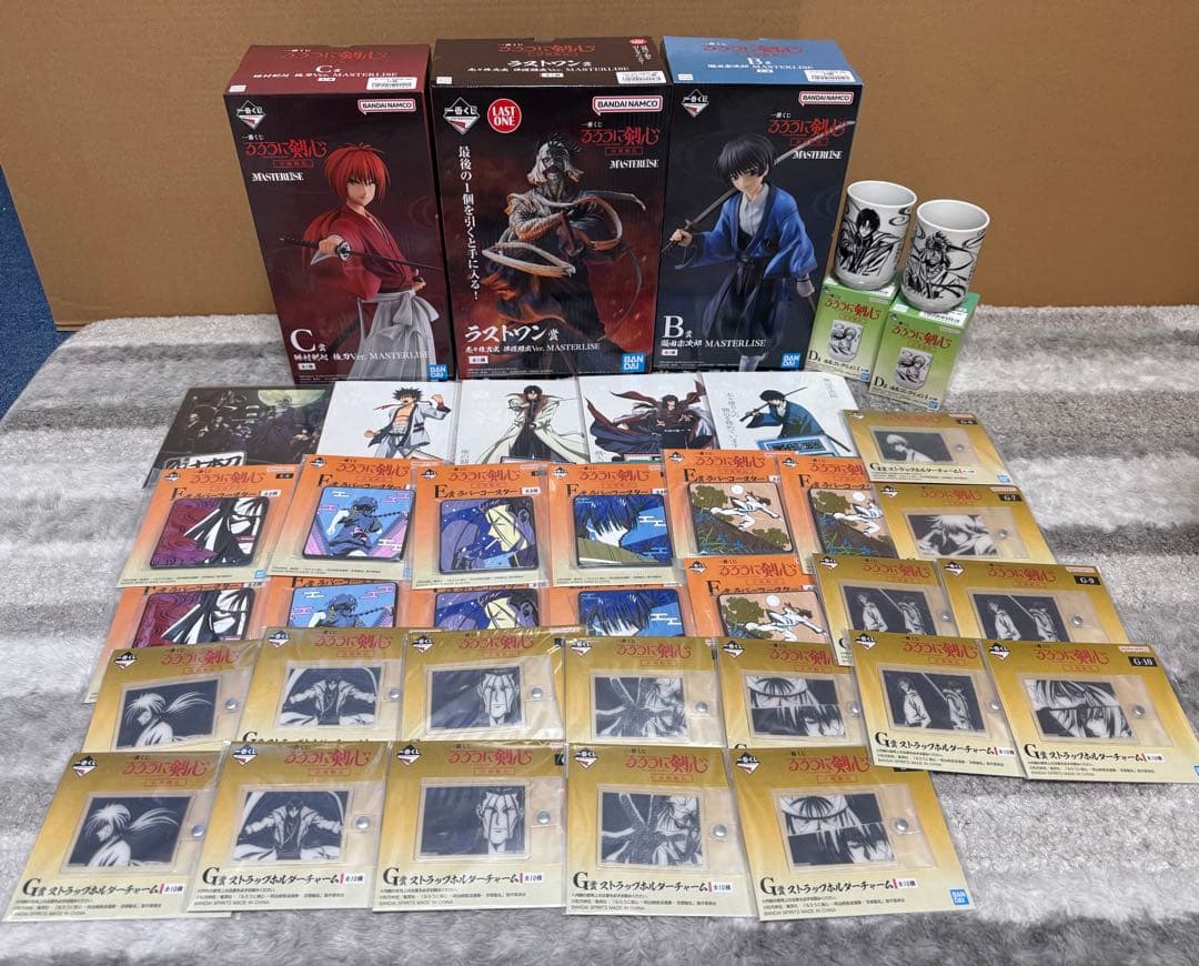 一番くじ るろうに剣心 ラストワン賞 志々雄真実 修羅照炎Ver. 他　計37点