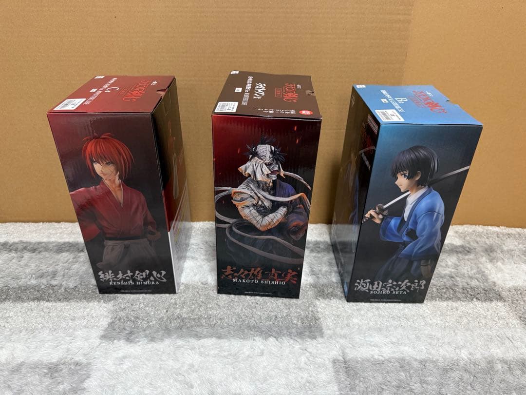 一番くじ るろうに剣心 ラストワン賞 志々雄真実 修羅照炎Ver. 他　計37点