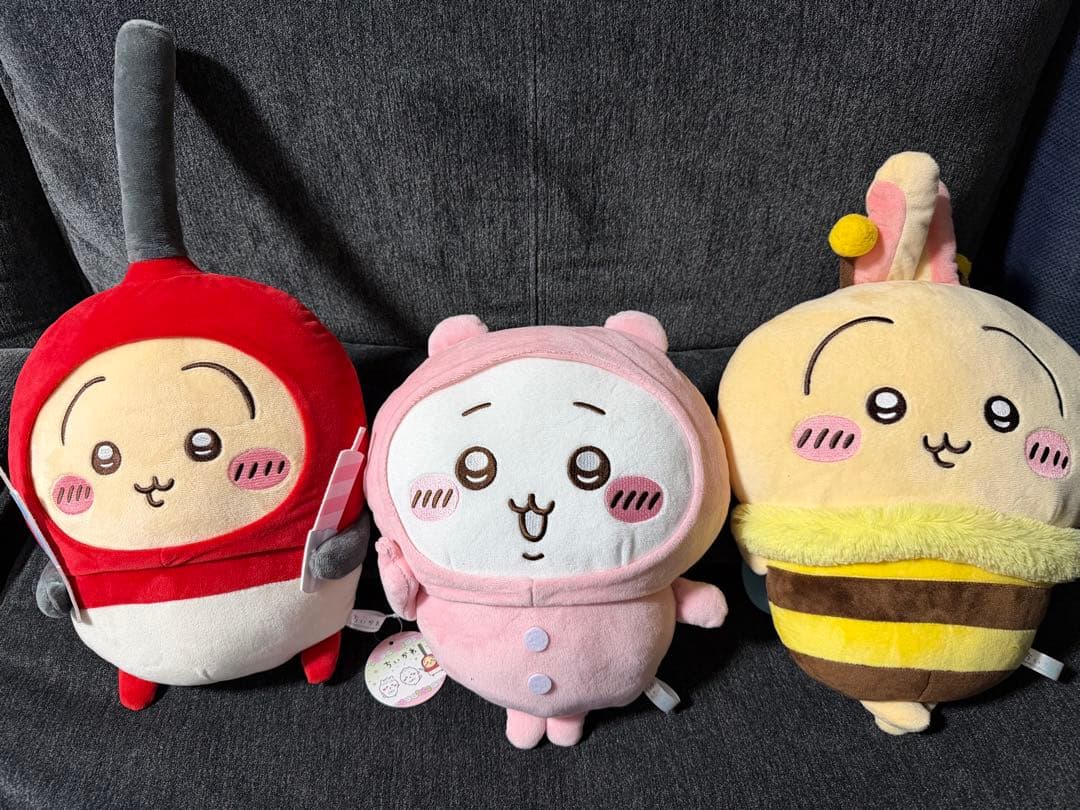 ちいかわ ぬいぐるみ まとめ売り 大量20体以上 BIGサイズ含む タグ付き多数