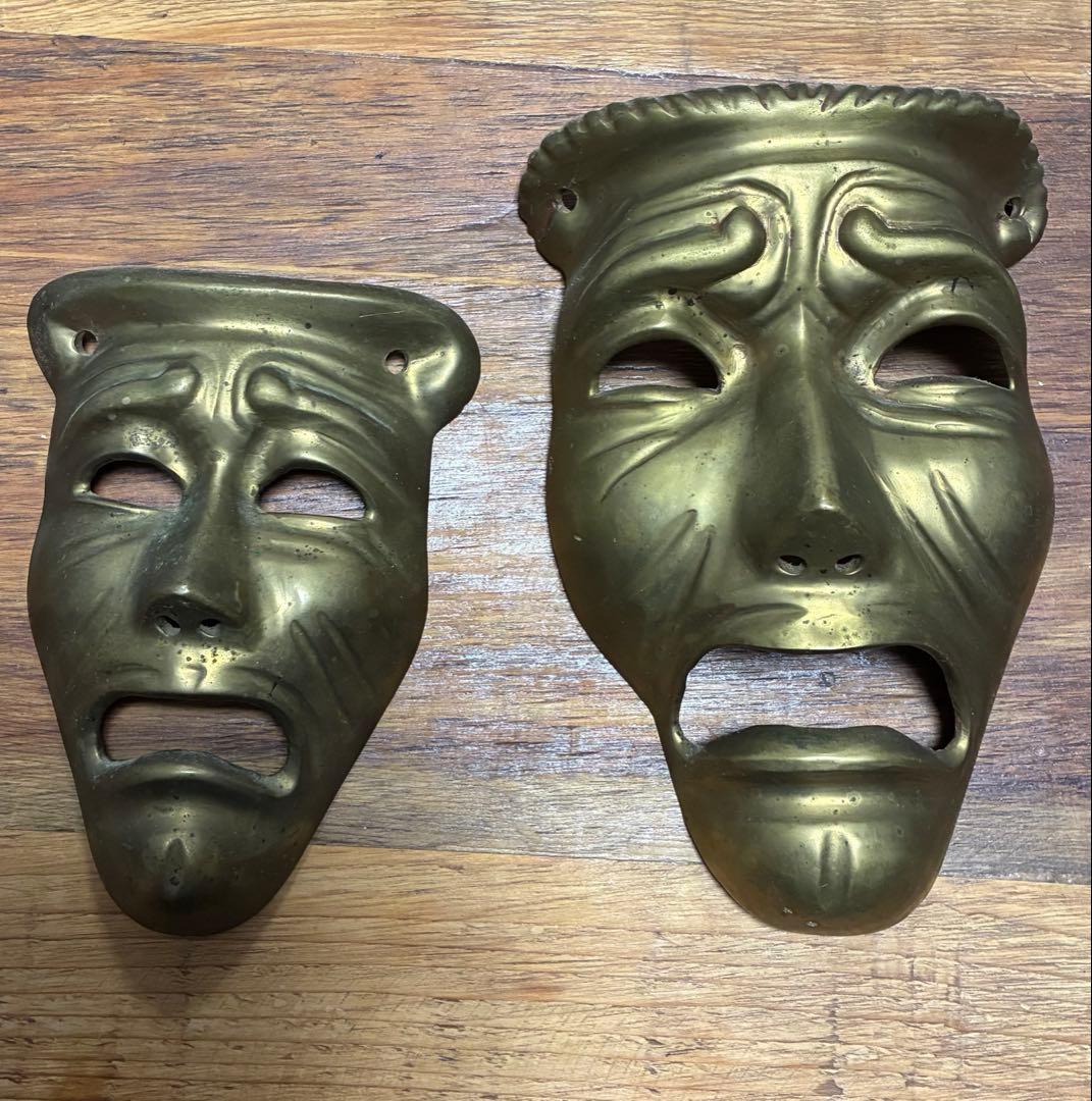 50年代　twofaceツーフェイス壁掛　２個セット