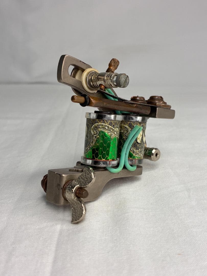 希少▪️タトゥーマシン　SSMFG　シルバー　tattooマシン　コイルマシン