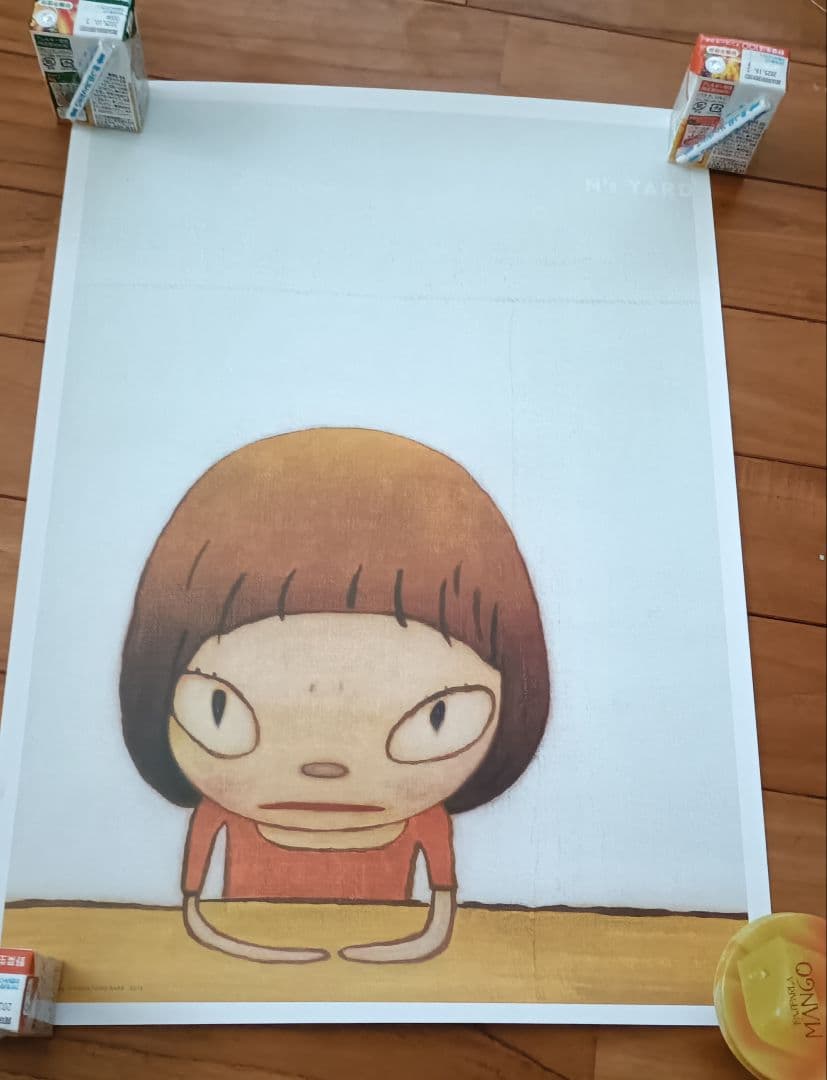 絶版　現代アート　奈良美智　ポスター2枚組　新品