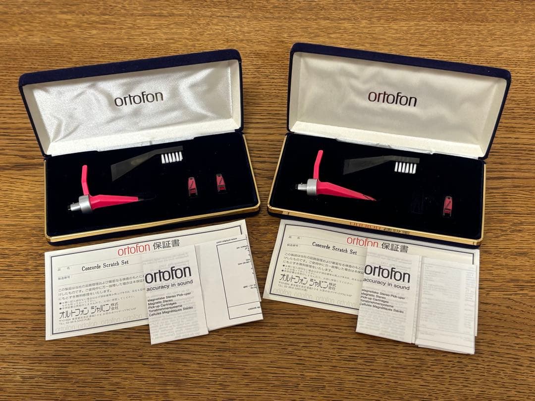 Ortofon SCRATCH Concorde オルトフォンコンコルド セット