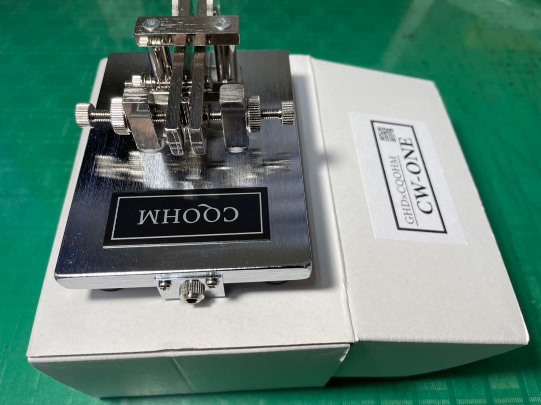 CQOHM CW-ONE モールス信号送信機