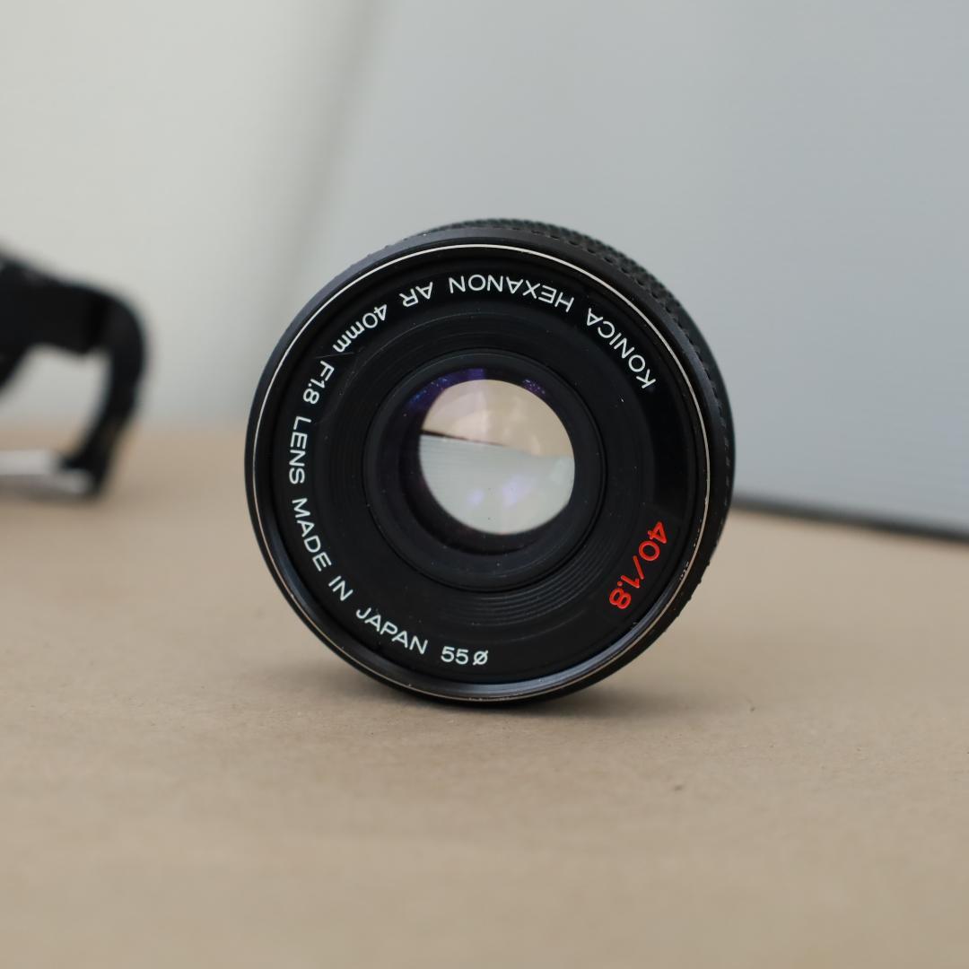 Konica 一眼レフカメラ FS-1 + 単焦点40mm F1.8 （23）