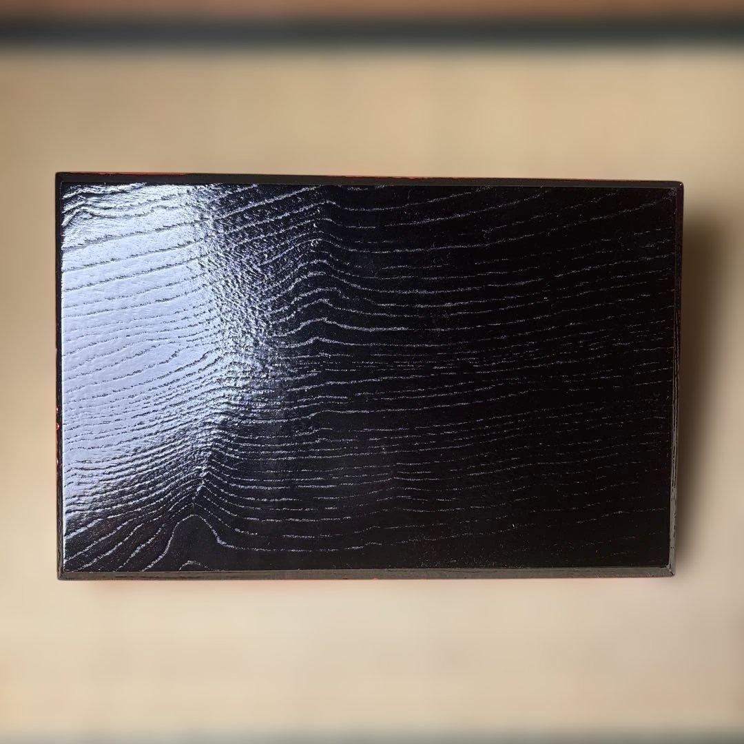 輪島塗　お汁粉椀　お膳　5客組　折れ松葉文　汁物椀　未使用品