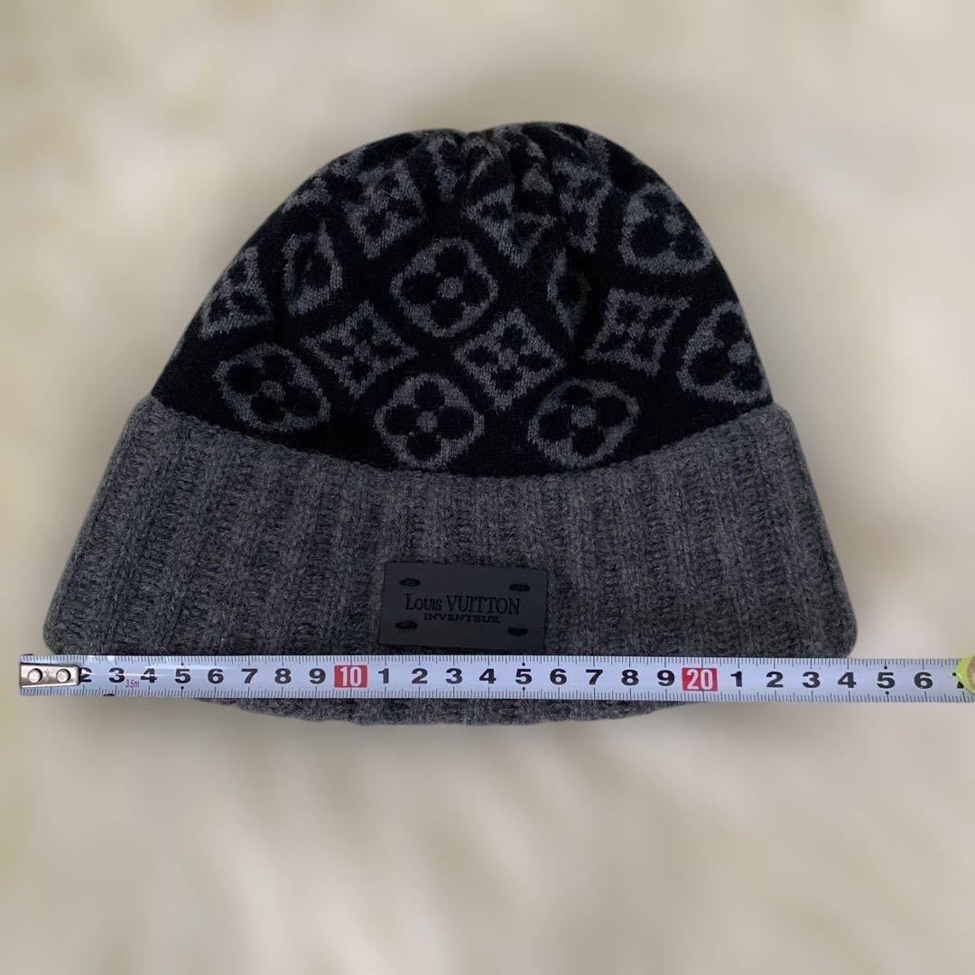ルイヴィトンニット帽メンズレディースカシミア100%モノグラム