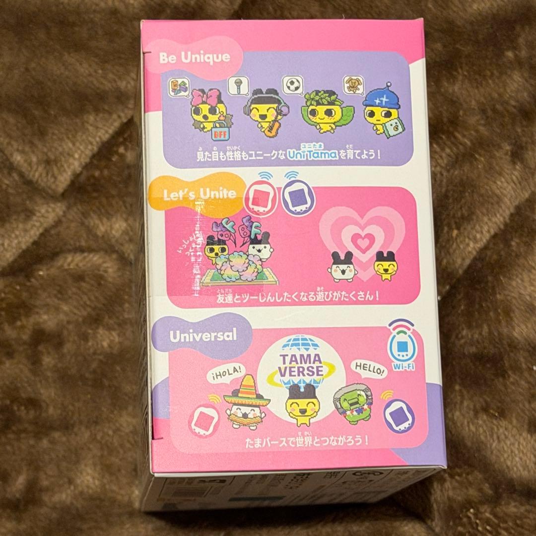 【新品未開封 24時間以内匿名発送】 オーロラピンク たまごっちuni