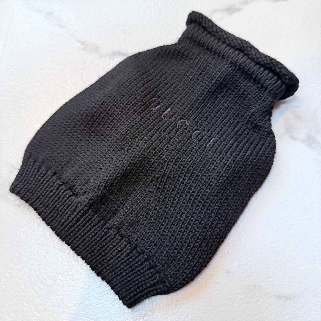 グッチ ドッグ ロゴ刺繍 犬服 小型犬 ドッグウエア セーター　ニット 犬用品