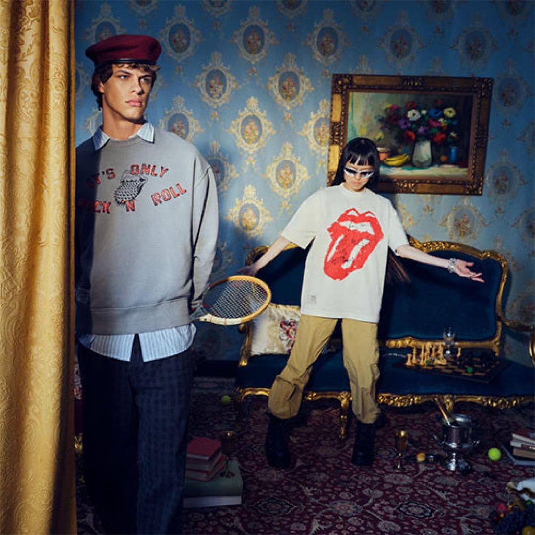 ザ・ローリング・ストーンズ　RS No.9 Harajuku スウェット