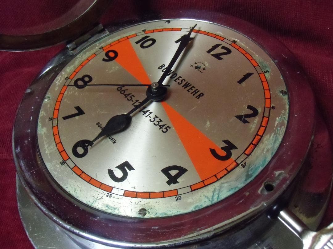 BWドイツ軍/連邦軍＊海軍＊艦内時計＊官給品（実物）
