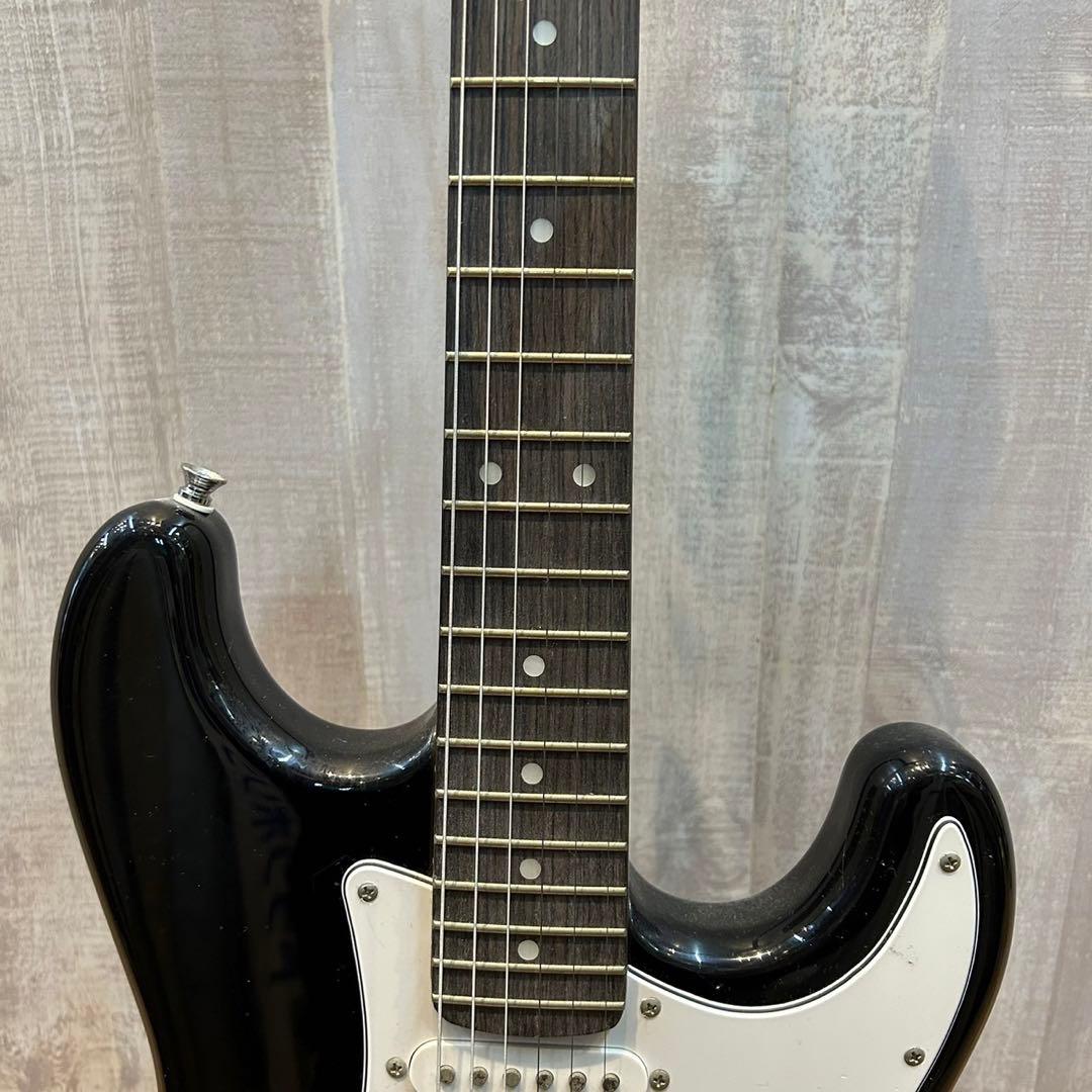 エレキギター SELDER 黒　ソフトケース付き