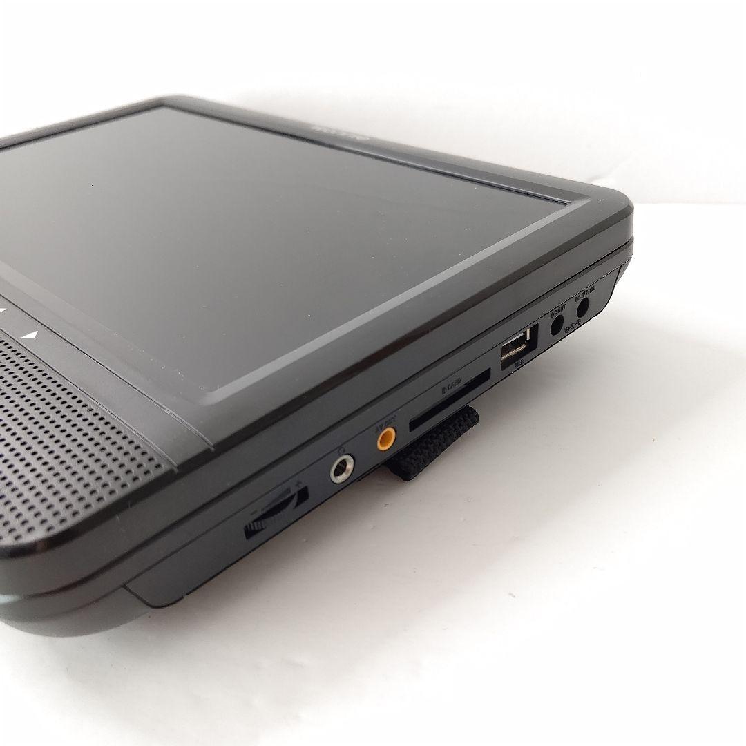 9.5インチ　ツインモニター　ポータブルDVDプレーヤー　極美品　ゲーム付き