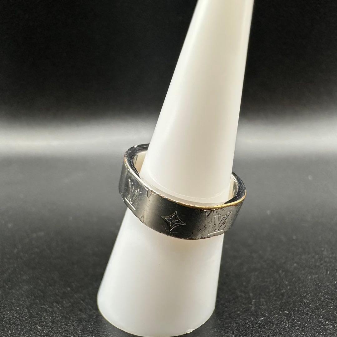 美品✨　ルイヴィトン　リング　指輪　M00216　ロゴ　刻印　1340