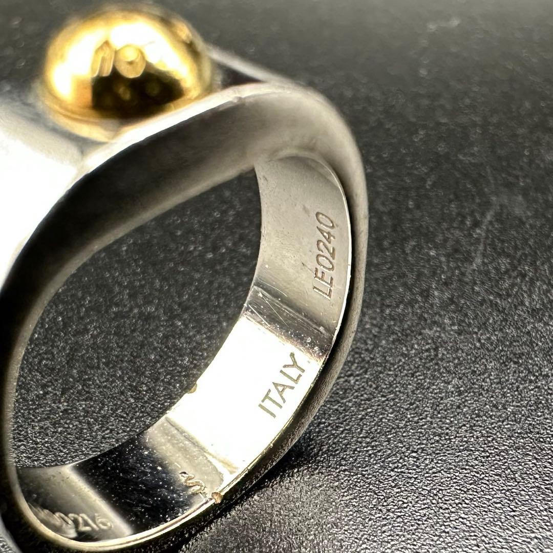美品✨　ルイヴィトン　リング　指輪　M00216　ロゴ　刻印　1340