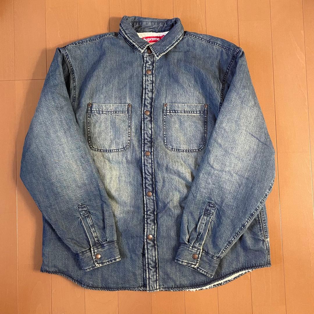 ジャケット・アウター Supreme Faux Shearling Lined Work Shirt