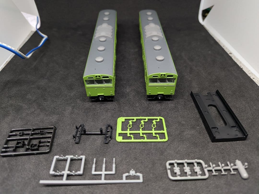 ①バラシ品 TOMIX 103系 ウグイス ２両セット