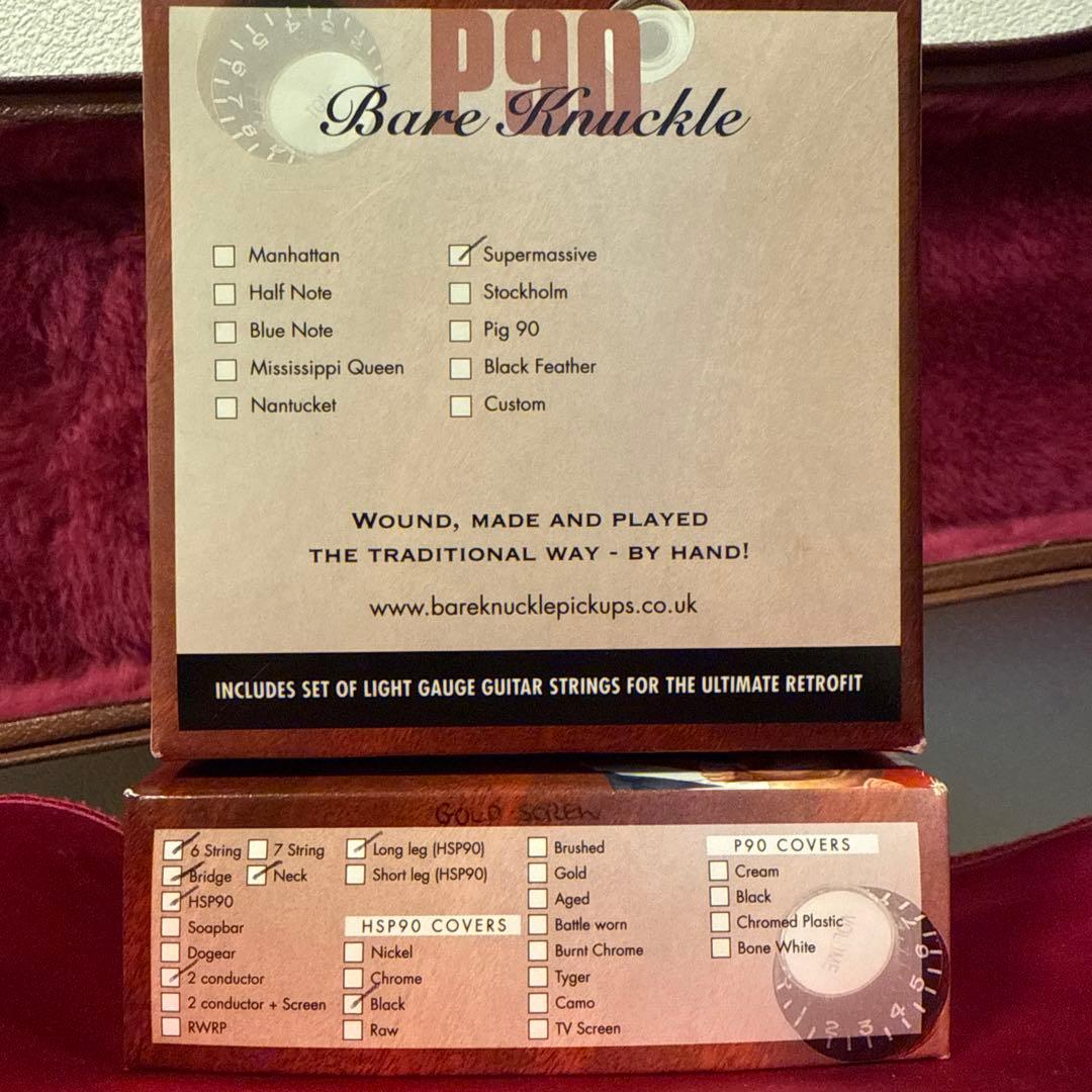 ギター Bare Knuckle Pickups Supermassive Set