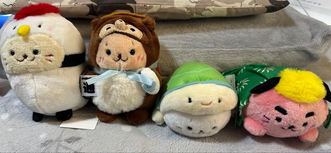 しろたん縁起物くじ　アマビエたんぬいぐるみ他セット