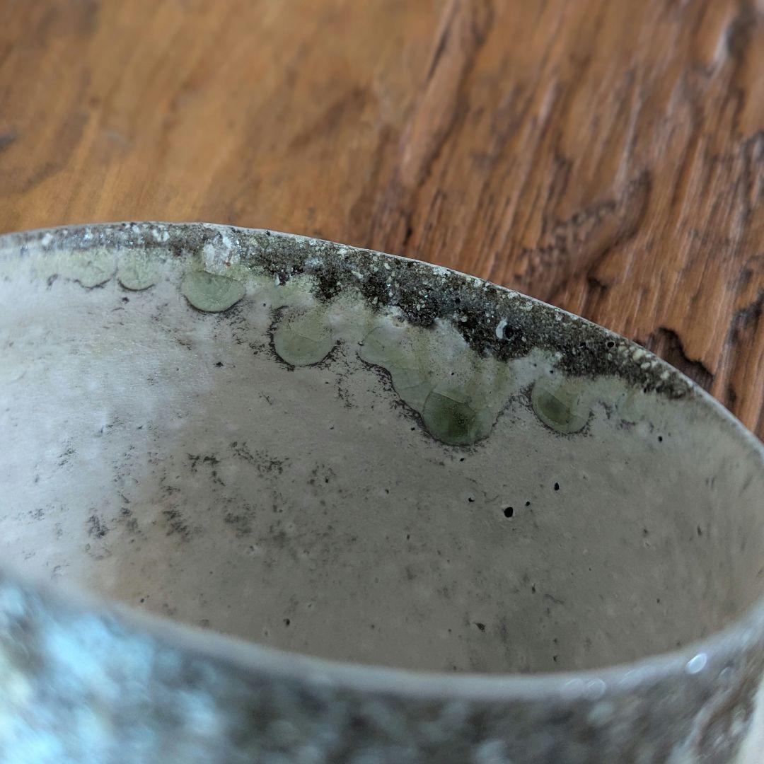 辻村唯【師：辻村史朗】自然釉ワインカップ