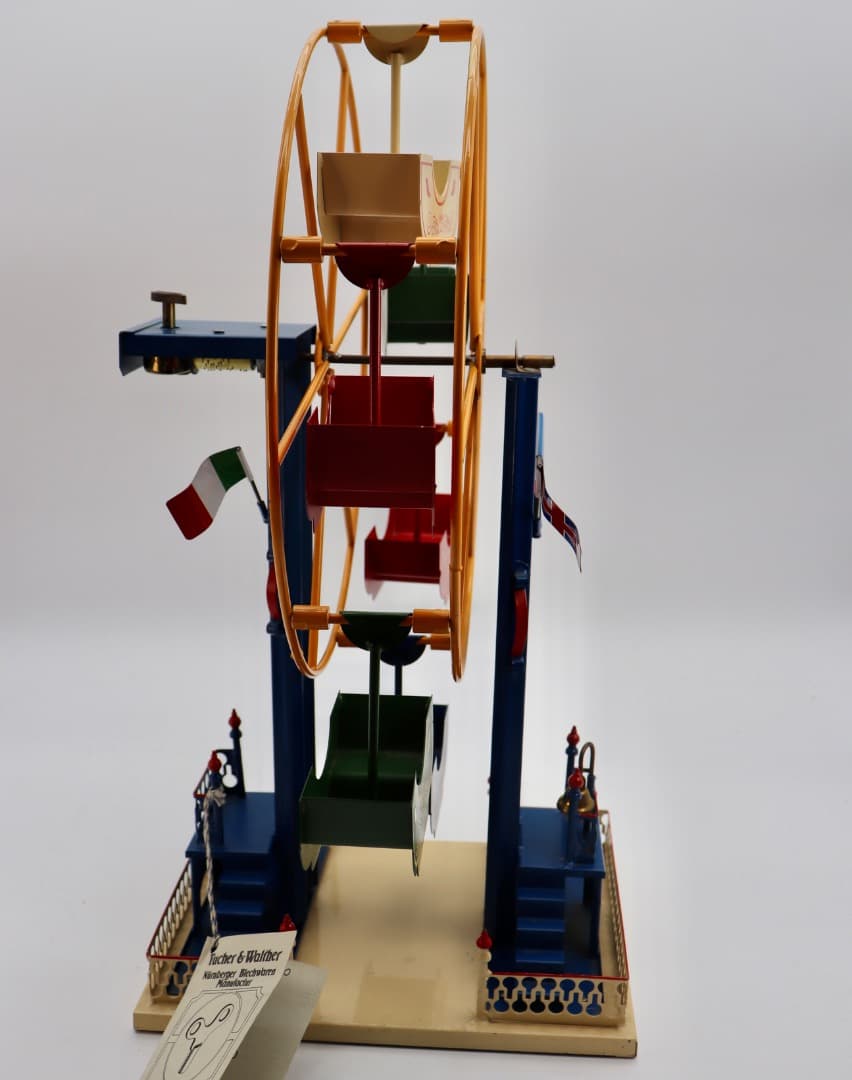 Tucher & Waltherドイツ製 観覧車大人用おもちゃゼンマイ駆動で回転