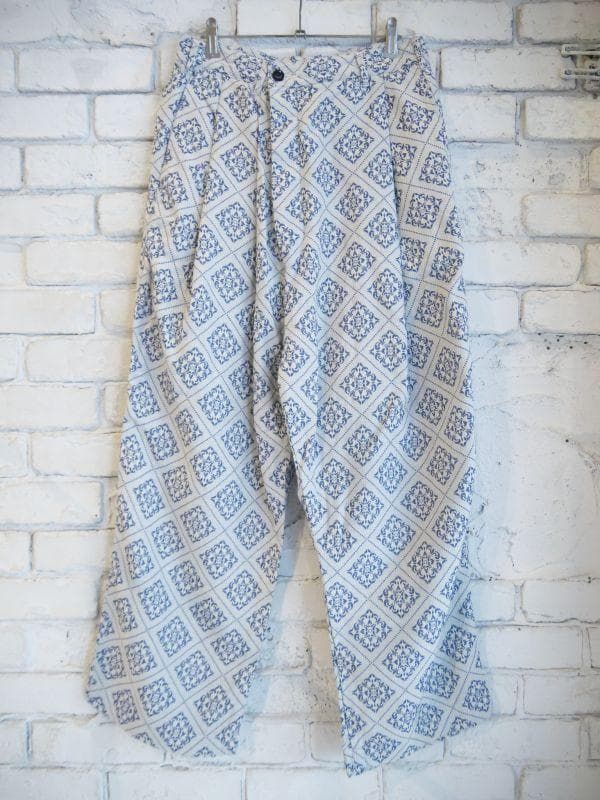 OUTIL ウティ PANTALON CUERS アシンメトリーパンツ 0