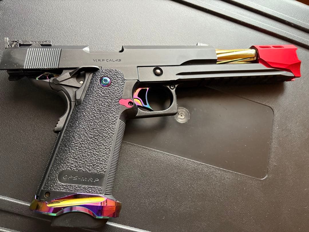 東京マルイハイキャパ　カスタム 5.1EDGE+コンペンセイターカスタム