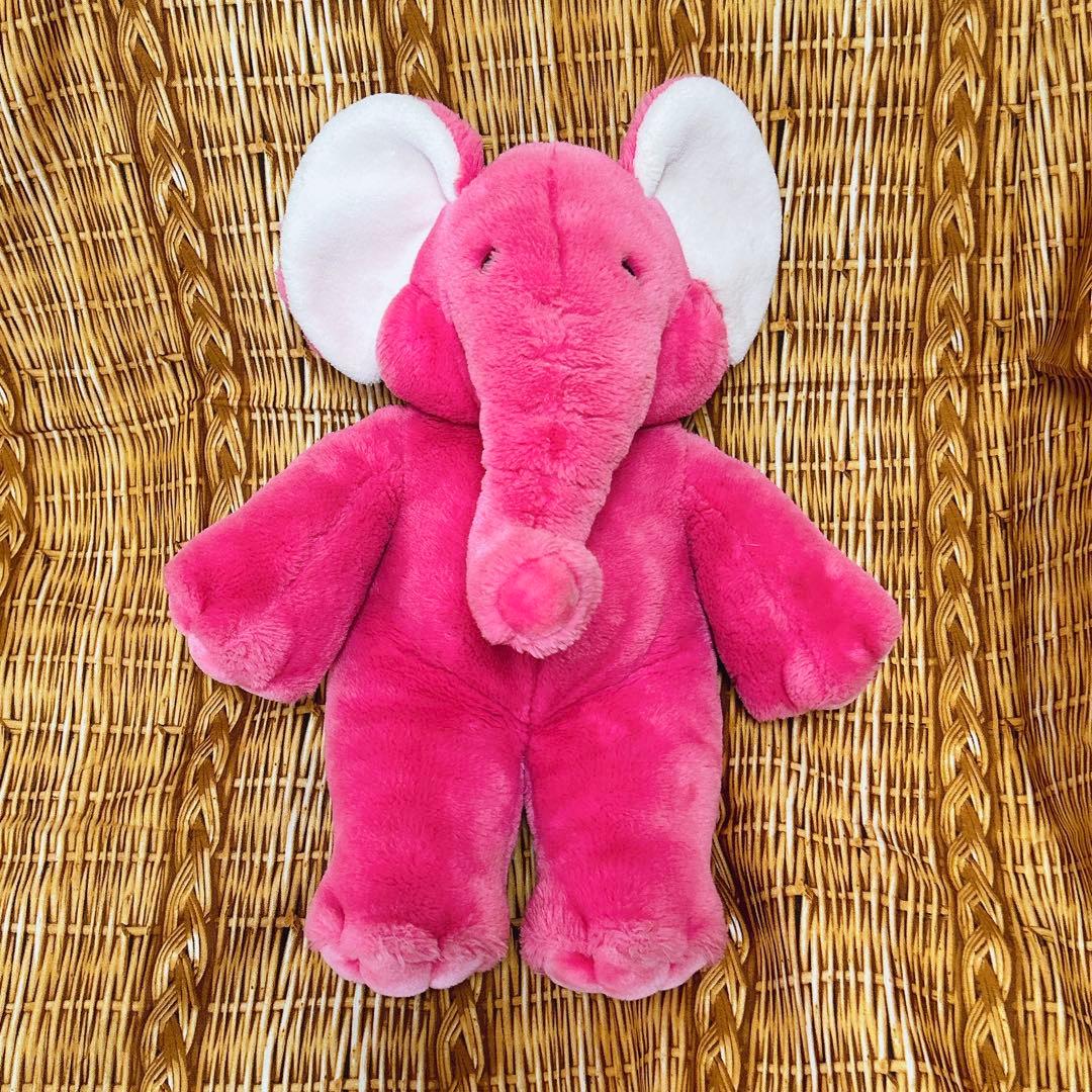 ピンクゾウ プレイトーキン パペット ぬいぐるみ cocco愛用 桃象トイザらス