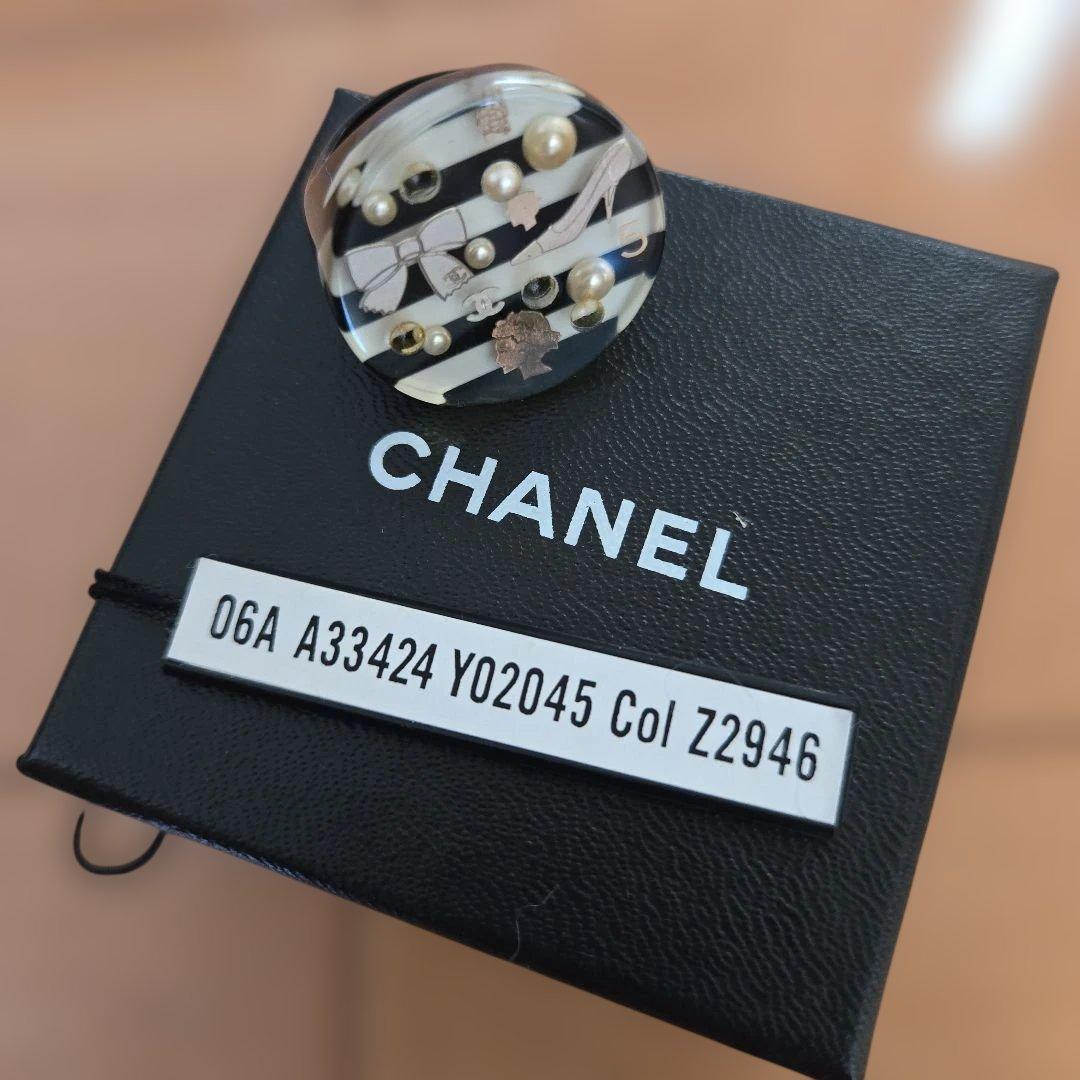 プ*い様 CHANEL リング