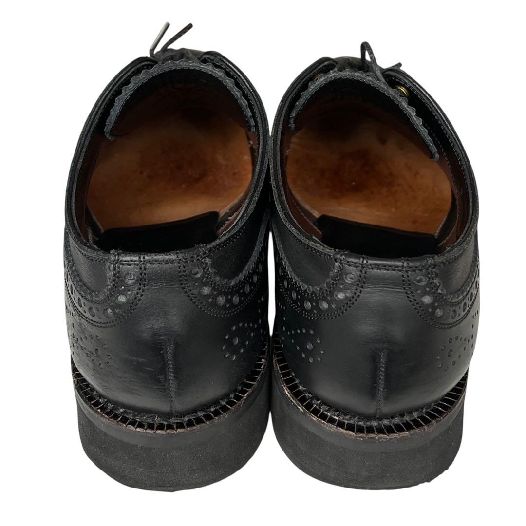 美品 フットザコーチャー 7 MENDELL レザー メダリオン vibram