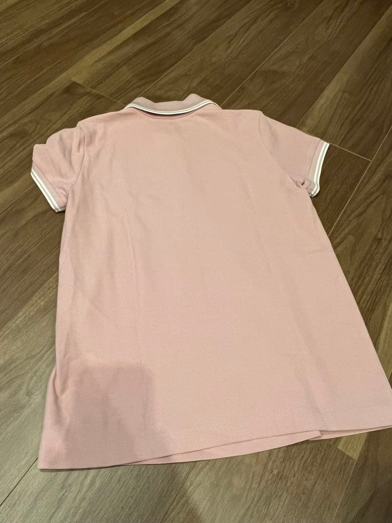モンクレール　ピンク　ポロシャツ