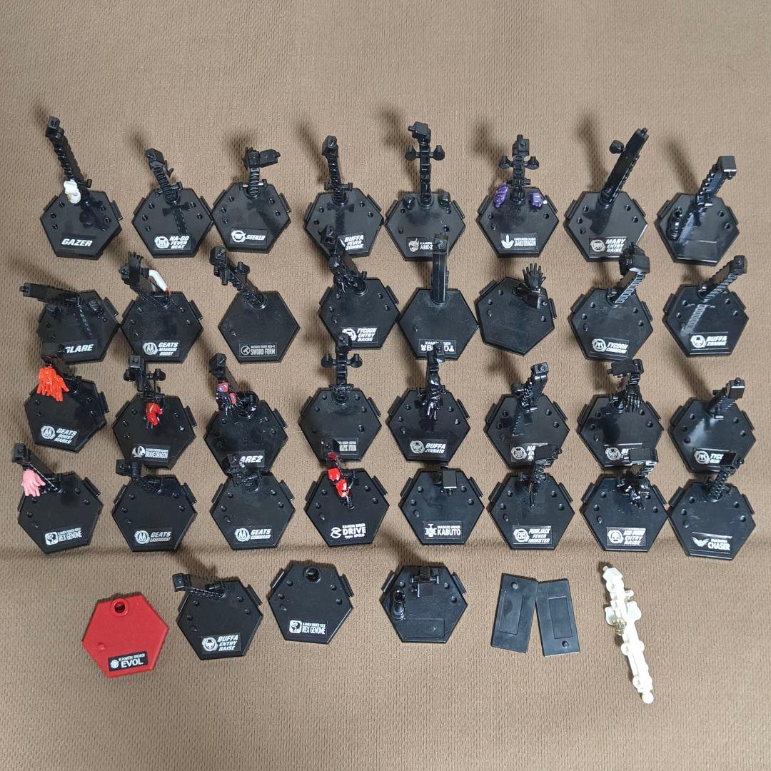 装動　仮面ライダー ギーツ ビルド エグゼイド クウガ まとめ