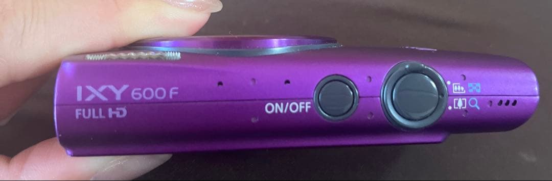 Canon IXY 600F パープル