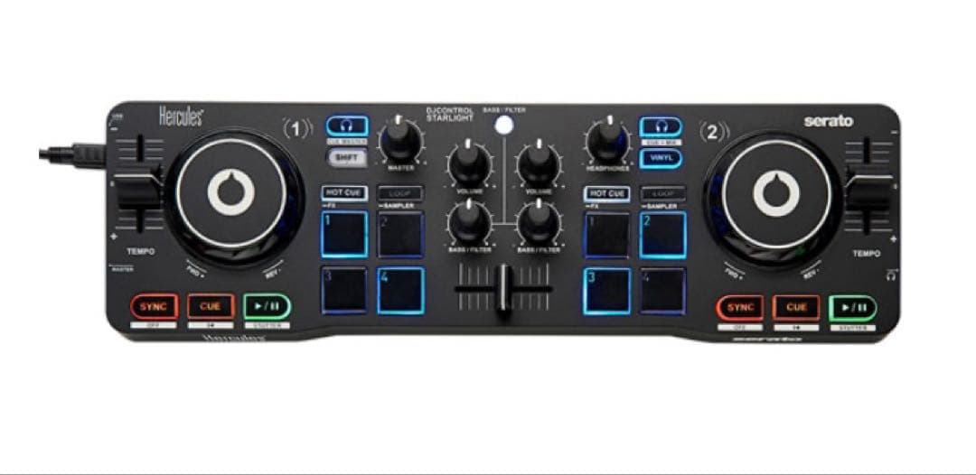 DJ機材 DJCONTROL STARLIGHT Hercules serato DJ