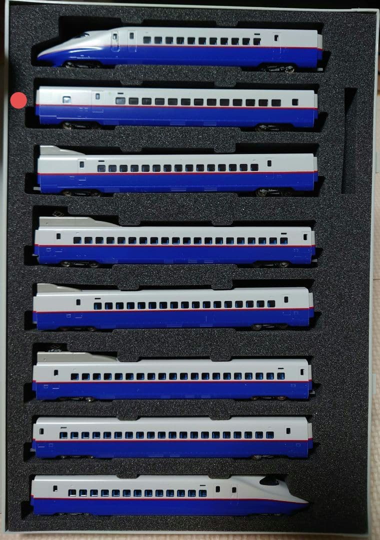 【全車両室内灯装備】TOMIX　92075　JR E2系　新幹線(増結B)セット